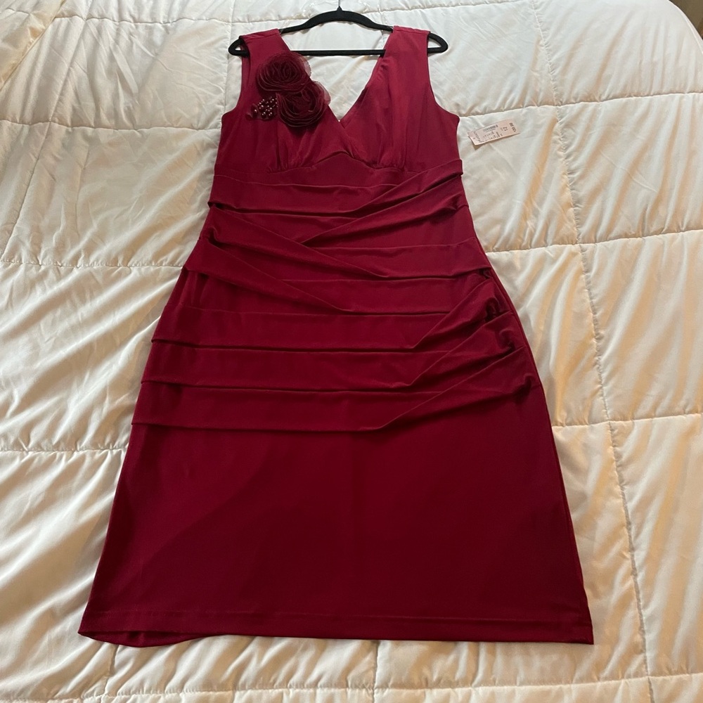 Dressbarn Collection Red Dress NWT Size 12